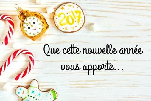 Bonne Année 2017 !!