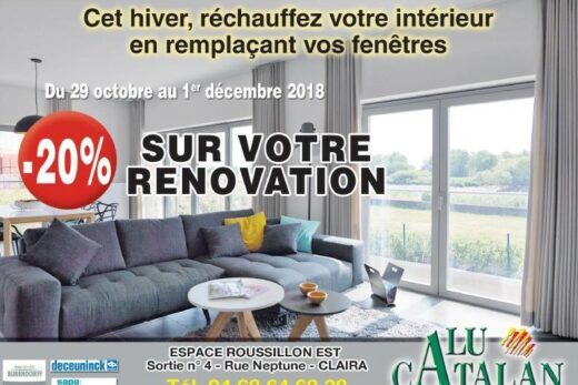 Profitez de 20% de Remise jusqu&#8217;au 1er Décembre 2018